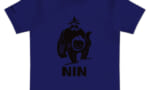 ファイナルファンタジーXIV: 蒼天のイシュガルド　NIN　ブルー　Tシャツ
